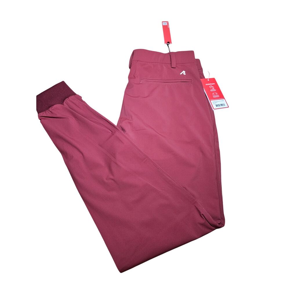 Redvanly Halliday Jogger Maroon in Small Inseam 30"